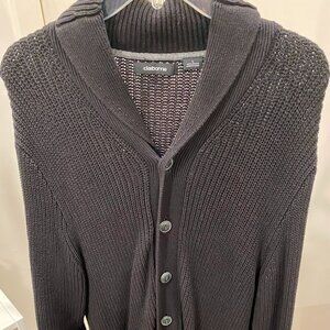 Claiborne Men’s Shawl Collar Ribbed Cardigan